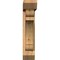Ekena Millwork Olympic Slat Smooth Bracket w/ Offset Brace, Western Red Cedar, 5 1/2"W x 22"D x 26"H BKT0604X22X26OLY06SWR - alternate 4